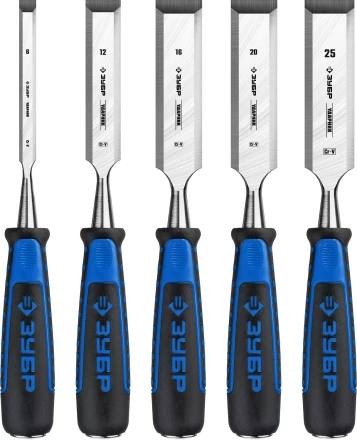 ЗУБР Ударник, 5 предм, набор стамесок-долот, Профессионал (18097-H5) купить в Когалыме