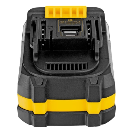 Батарея аккумуляторная BH-20-6.0, Li-Ion, USB, 20 В, 6,0 Ач// Denzel 28446 купить в Когалыме