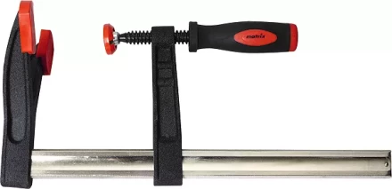 Струбцина F-образная, 600 х 120 х 715 мм, двойной упор MATRIX MASTER 20415 купить в Когалыме