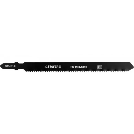 Полотна STAYER "PROFI", T318B, для эл/лобзика, HSS, по металлу (2,5-6мм), EU-хвост., шаг 1,8мм, 110мм, 2шт 159951-1.8_z01 купить в Когалыме