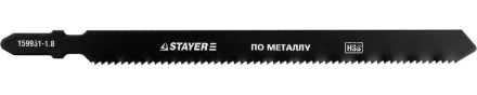 Полотна STAYER &quot;PROFI&quot;, T318B, для эл/лобзика, HSS, по металлу (2,5-6мм), EU-хвост., шаг 1,8мм, 110мм, 2шт 159951-1.8_z01 купить в Когалыме