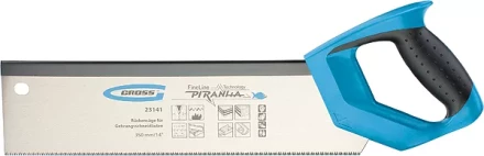 Пила обушковая для стусел PIRANHA,350мм/14",11-12ТРI,зуб 3D,каленый зуб,двухкомп рукоятка GROSS 23141 купить в Когалыме