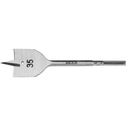 Сверло по дереву перовое, шестигранный хвостовик, DEXX 2945-35, d=35мм 2945-35 купить в Когалыме