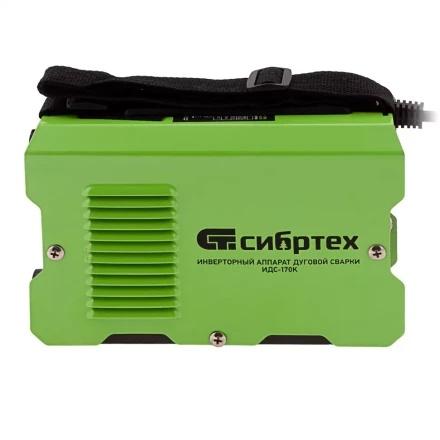 Инверторный аппарат дуговой сварки ИДС-170K, 170 А, ПВ 80%, диаметр электрода 1,6-3,2 мм Сибртех 94393 купить в Когалыме