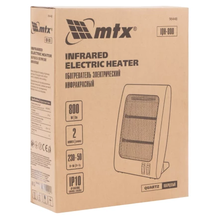 Инфракрасный обогреватель MTX 96448, IQH-800, 230В, 800 Вт купить в Когалыме