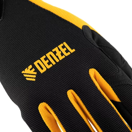 Перчатки универсальные на липучке, размер 10// Denzel 67994 купить в Когалыме