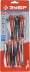 Набор ЗУБР "МАСТЕР": Отвертки, Cr-v, эргономичная двухкомпонентная рукоятка, 4шт 25065-H4_z03 купить в Когалыме