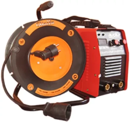 Сварочный удлинитель силовой 30м  на катушке с выносной розеткой GLANZEN ПВС 2х2,5 EB-30-010 купить в Когалыме