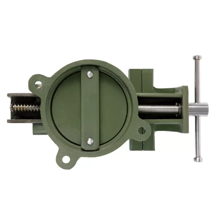 Тиски слесарные Сибртех 18619, 125 мм, стальные, поворотные купить в Когалыме