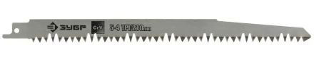 Полотно ЗУБР Cr-V по сырому дереву для ножов 4-15187, волчий зуб, шаг 5-6,5мм, 210мм 4-151877-S2 купить в Когалыме