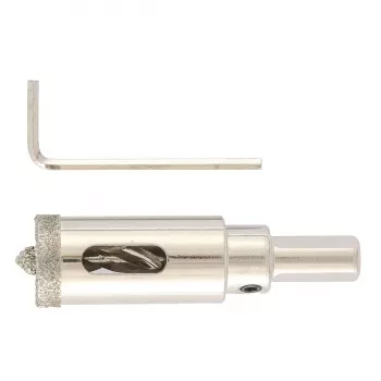 Сверло алмазное по керамограниту 20 х 67 мм 3-гранный хвостовик MATRIX 726203 купить в Когалыме