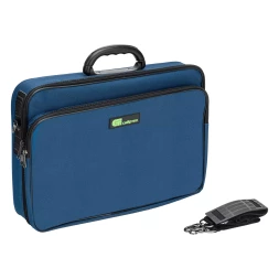 Кейс монтера Сибртех 90237, 470х340х110 мм, 25 карманов, наплечный ремень