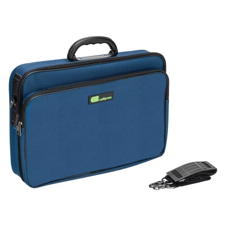 Кейс монтера Сибртех 90237, 470х340х110 мм, 25 карманов, наплечный ремень купить в Когалыме