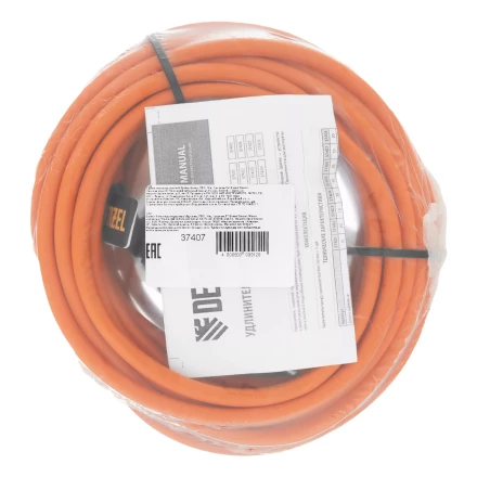 Удлинитель-шнур силовой Denzel Garden Series, ПВС, 10м, 1 розетка 3 x 1,5 мм, 3 м 37407 купить в Когалыме