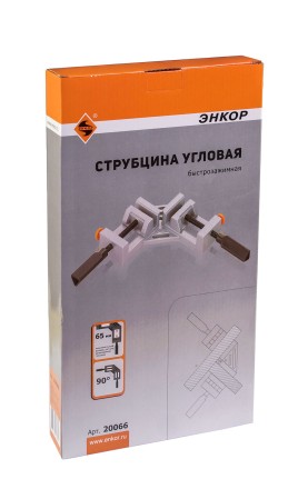 Струбцина угловая быстрозажимная 65 мм Энкор 20066 купить в Когалыме