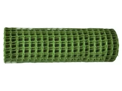 Заборная решетка в рулоне 1,5х25 м ячейка 55х55 мм зеленая Россия 64535 купить в Когалыме