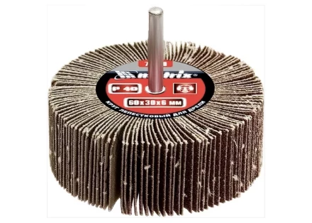 Круг лепестковый для дрели P 80  60 х 20 х 6 мм MATRIX 74114 купить в Когалыме