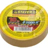 Изолента, STAYER Master 12291-Y-15-10, ПВХ, 5000 В, 15мм х 10м, желтая 12291-Y-15-10 купить в Когалыме