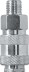 KRAFTOOL 1/4&quot;M - рапид муфта, переходник 06594-1/4 купить в Когалыме