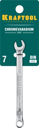 Ключи комбинированные KRAFTOOL, Cr-V, DIN 3113 27079-07 купить в Когалыме