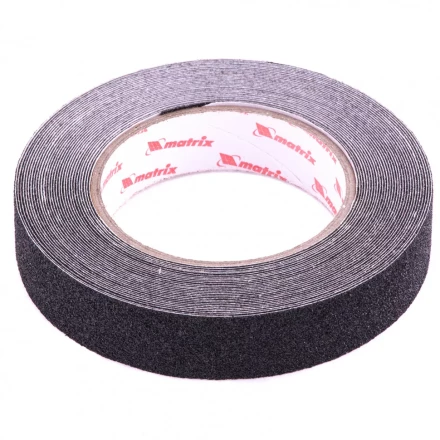 Лента клейкая противоскользящая черная 25 мм x 10 м Matrix 88706 купить в Когалыме