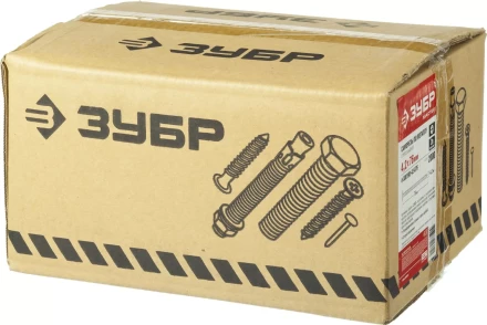 Саморезы ЗУБР с прессшайбой по листовому металлу до 0,9 мм, PH2, 4,2х76 мм, 2000шт 4-300190-42-076 купить в Когалыме