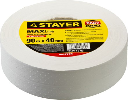 Лента STAYER &quot;MASTER&quot; углозащитная бумажная, 48ммх90м 12476-50-90 купить в Когалыме