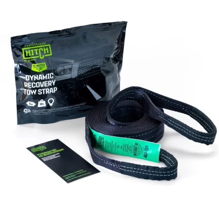 Трос буксировочный динамический HITCH PROF Лента масса авто 33т разрывная 10т 6м петля-петля (SZ071510) купить в Когалыме