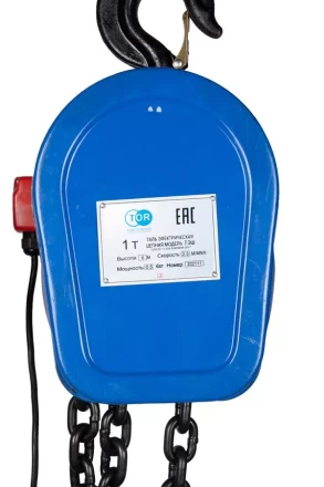 Таль электрическая цепная TOR ТЭШ (DHS) 3,0 т 6 м (серия J) 1283062 купить в Когалыме