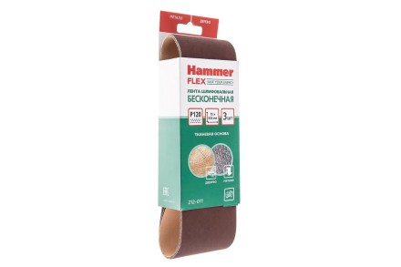 Лента шлиф. бесконечная HAMMER 75х533мм P120 купить в Когалыме