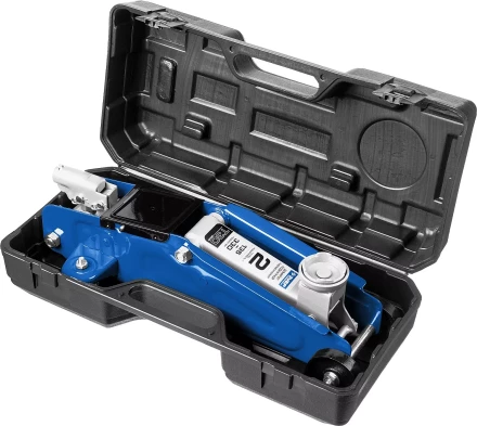 Домкрат гидравлический подкатной T30, 2т, 135-330мм, в кейсе, ЗУБР Профессионал 43053-2-K купить в Когалыме