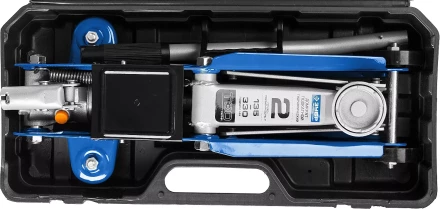 Домкрат гидравлический подкатной T30, 2т, 135-330мм, в кейсе, ЗУБР Профессионал 43053-2-K купить в Когалыме