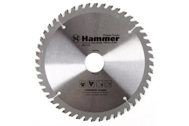 Диск пильный твердосплавный HAMMER Ф185х30мм 48зуб. купить в Когалыме
