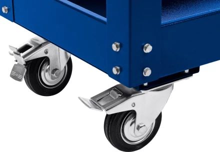 ЗУБР 820 х 405 х 955 мм, инструментальная тележка с 3 полками, Профессионал (38913) купить в Когалыме