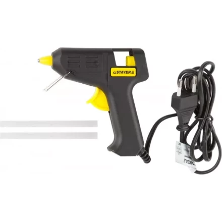 Пистолет STAYER "MASTER" клеевой (термоклеящий) электрический, 10Вт/220В, 7мм 2-06801-10-07_z01 купить в Когалыме