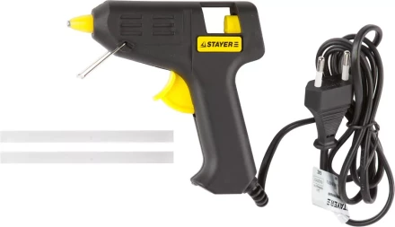 Пистолет STAYER "MASTER" клеевой (термоклеящий) электрический, 10Вт/220В, 7мм 2-06801-10-07_z01 купить в Когалыме