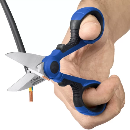 ЗУБР Универсал, 145 мм, ножницы электрика универсальные, Профессионал (23357) купить в Когалыме