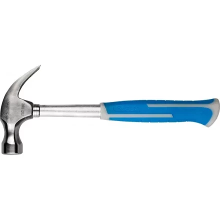 Молоток-гвоздодер ЗУБР цельнометаллический, с двухкомпонентной пластиковой рукояткой, 560г 20250-560_z01 купить в Когалыме