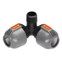 Соединитель L-образный 25 мм x 3/4"-наружная резьба GARDENA