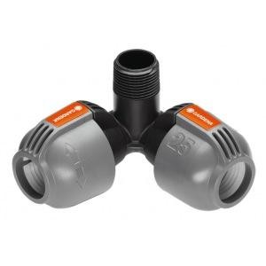 Соединитель L-образный 25 мм x 3/4&quot;-наружная резьба GARDENA купить в Когалыме
