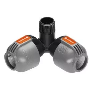 Соединитель L-образный 25 мм x 3/4"-наружная резьба GARDENA купить в Когалыме