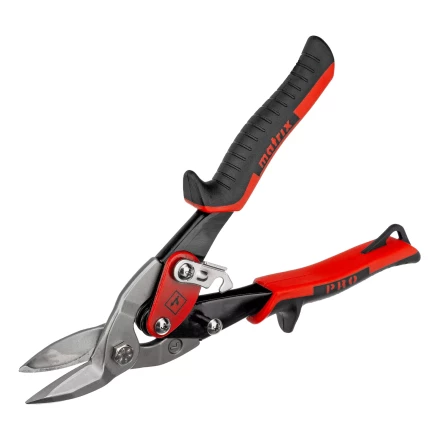 Ножницы по металлу Matrix, 250 мм, левый рез, сталь CRMO, двухкомпонентные рукоятки, PRO 78326 купить в Когалыме