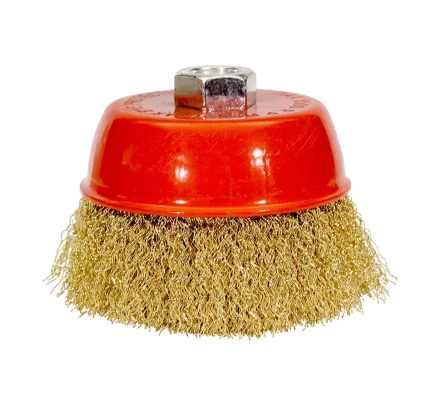 Щетка для УШМ М14/100 мм чашечная сталь прямая VMX 511720 купить в Когалыме