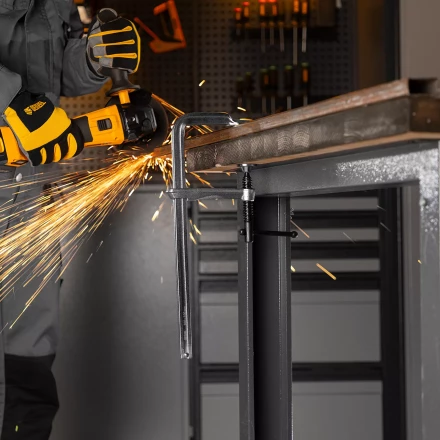 Струбцина F-образная Denzel 20477, 120x300мм, кованая купить в Когалыме