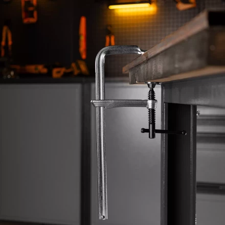 Струбцина F-образная Denzel 20477, 120x300мм, кованая купить в Когалыме