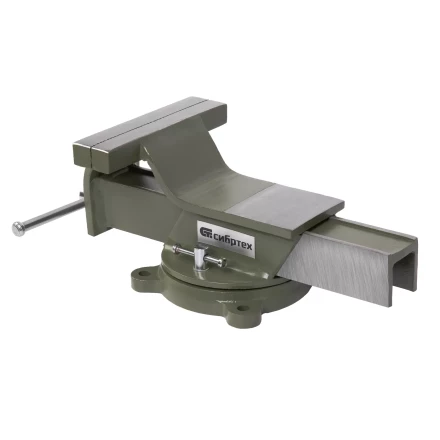 Тиски слесарные Сибртех 18620, 150 мм, стальные, поворотные купить в Когалыме