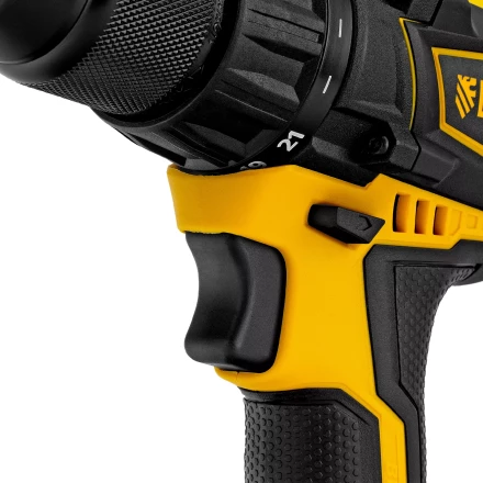 Дрель-шуруповерт аккумуляторная, бесщет. Denzel BLDL-IB-18-0, Li-Ion, 18 В 26122 купить в Когалыме