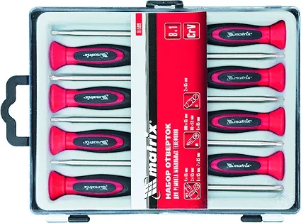 Набор отверток для точных работ с мобильными телефонами, 8 шт., Crv Matrix 11589 купить в Когалыме