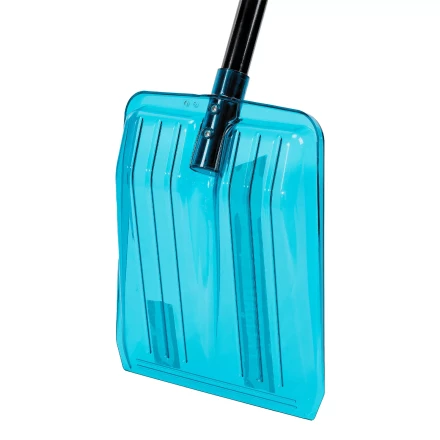 Лопата для уборки снега Palisad 61799, поликарбонат, 260х310х870 мм, стальной черенок, LUXE купить в Когалыме