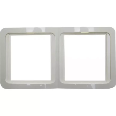 Панель СВЕТОЗАР "ГАММА" двойная вертикальная, цвет бежевый SV-54147-B купить в Когалыме